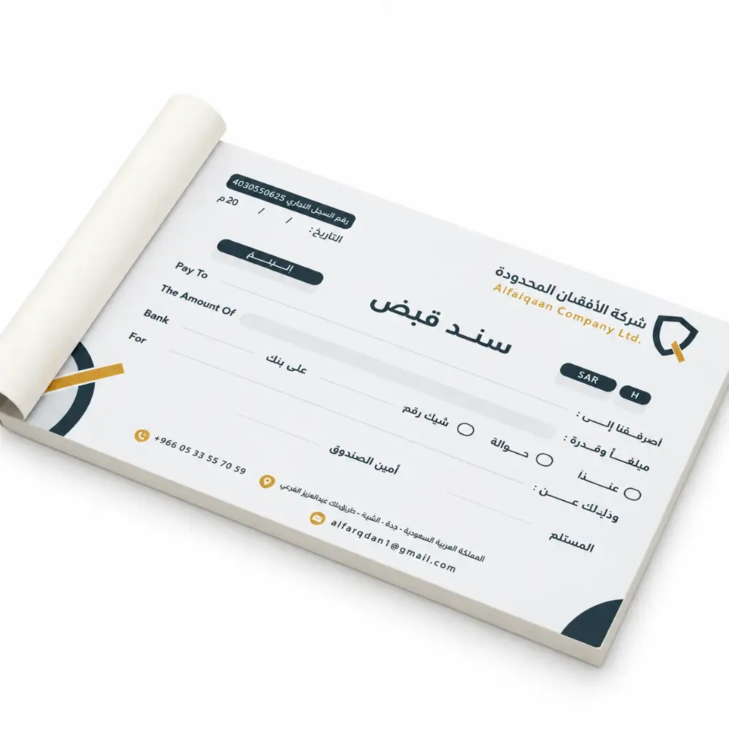 فاتورة مكربن قياس 14*10